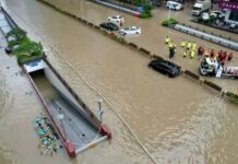 heavy rain in China July 2023