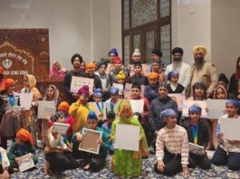 ਗੁਰੂ ਗੋਬਿੰਦ ਸਿੰਘ ਜੀ ਦੇ ਪ੍ਰਕਾਸ਼ ਪੁਰਬ ਸਬੰਧੀ ਬੱਚਿਆ ਦੇ ਮੁਕਾਬਲੇ