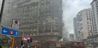 5 dead, 27 injured after fire in Hong Kong building
